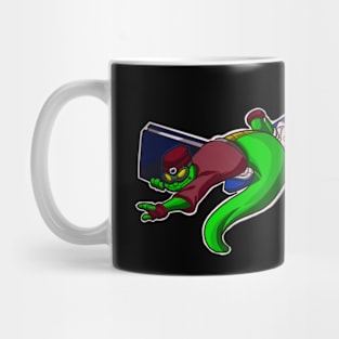 Skateboard lizard Mug